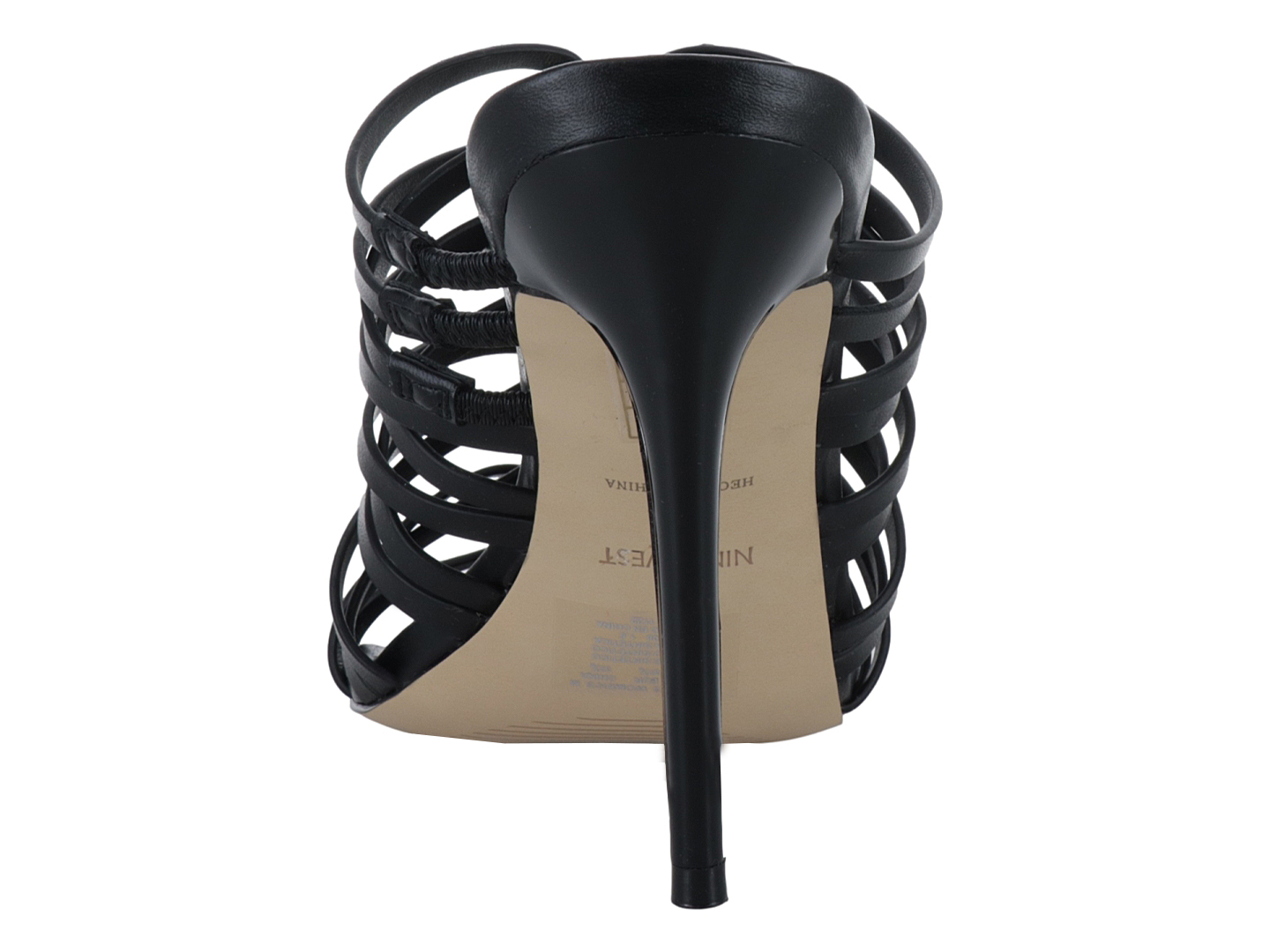 Tacón Marca De Zapatos Nine West Tacones Nine West Must Negro Para