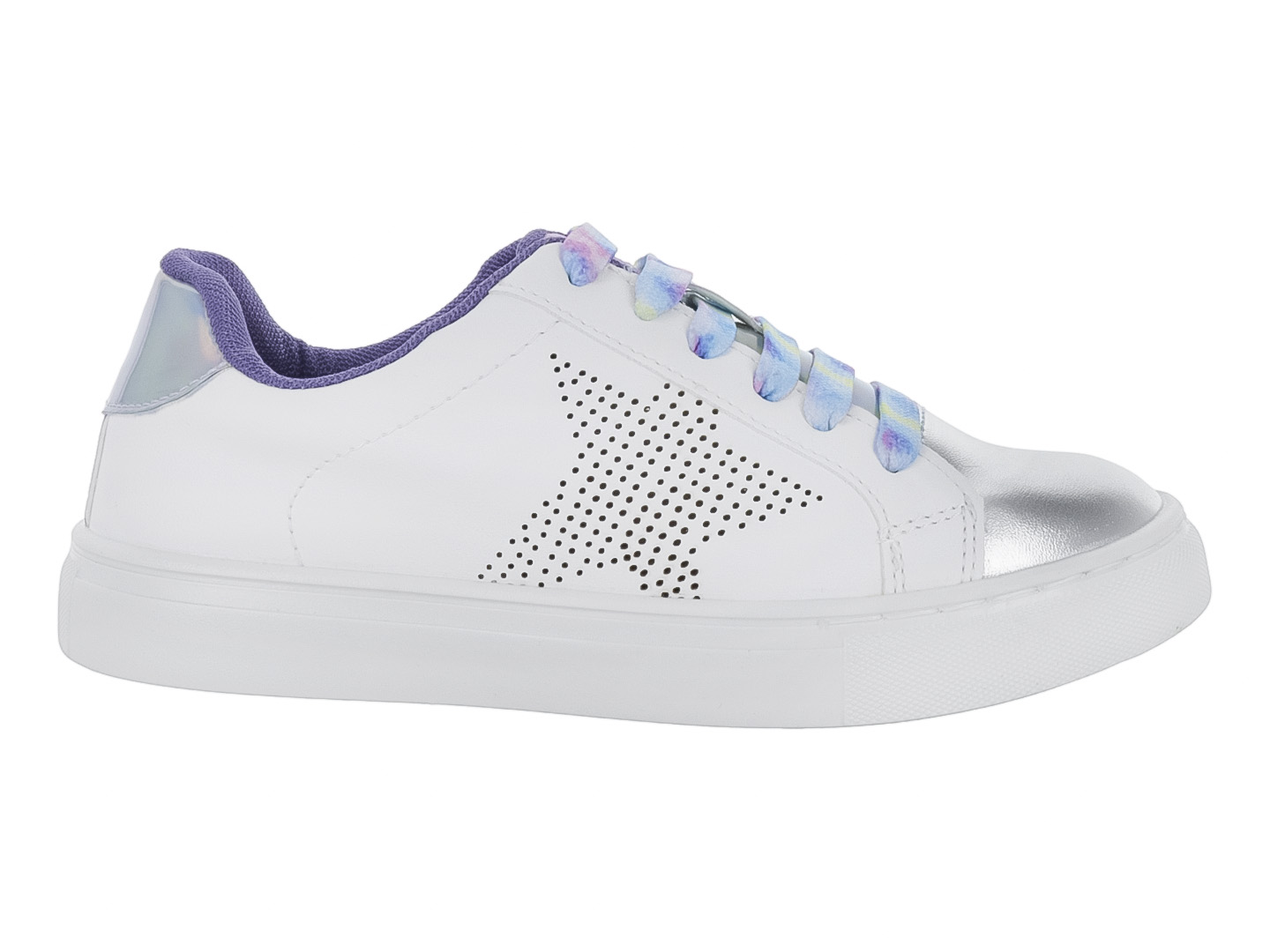 Little Me Tenis Tropicana Con Luz Alas 15-17 Blanco Tenis Blancos