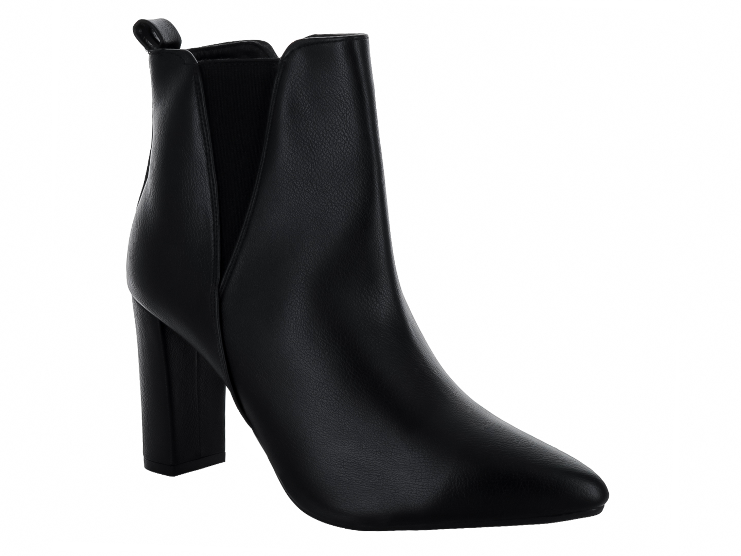 Botas Botines Lady Paulina Bota Mujer Casual Tacon Negro Lady