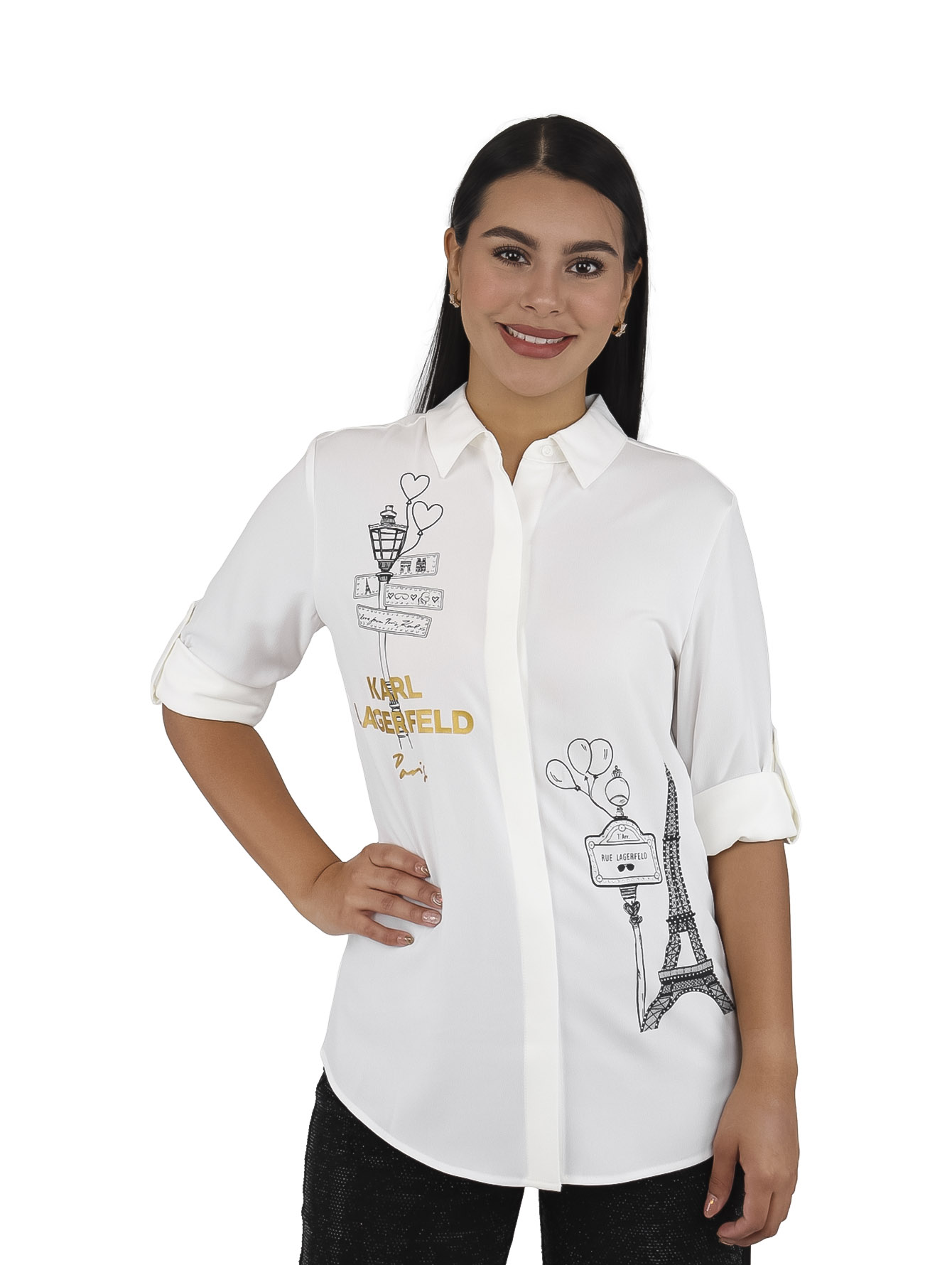 blusa karl lagerfeld