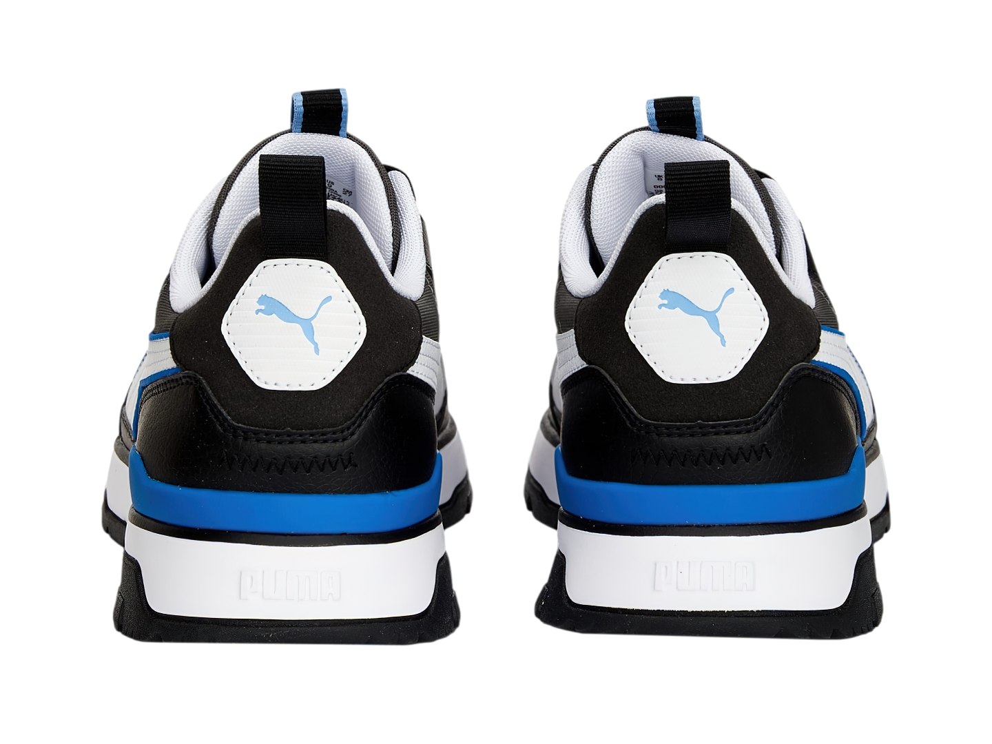 Puma R78 Tenis Puma Negro Con Azul Zapatillas Caminar Puma R78