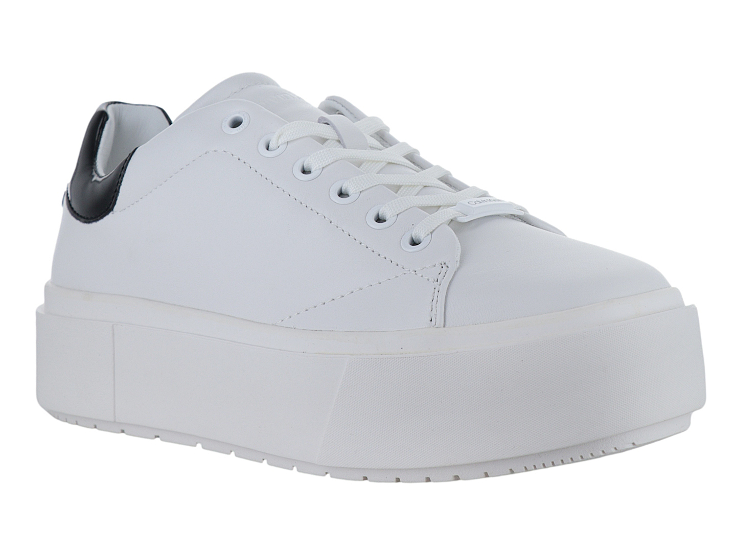 White sneakers calvin klein sales