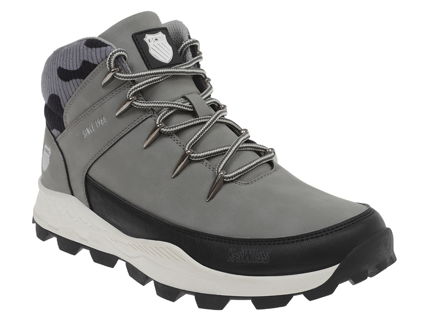 Tenis K Swiss 0f710 Gris Para Hombre
