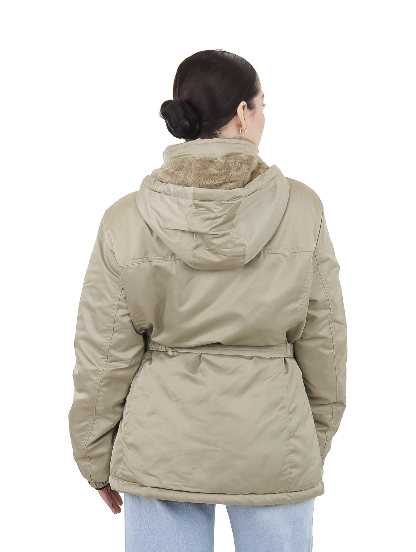 Chamarra Cazadora Chamarra De Gorro Peluche Chamarra Capitonada