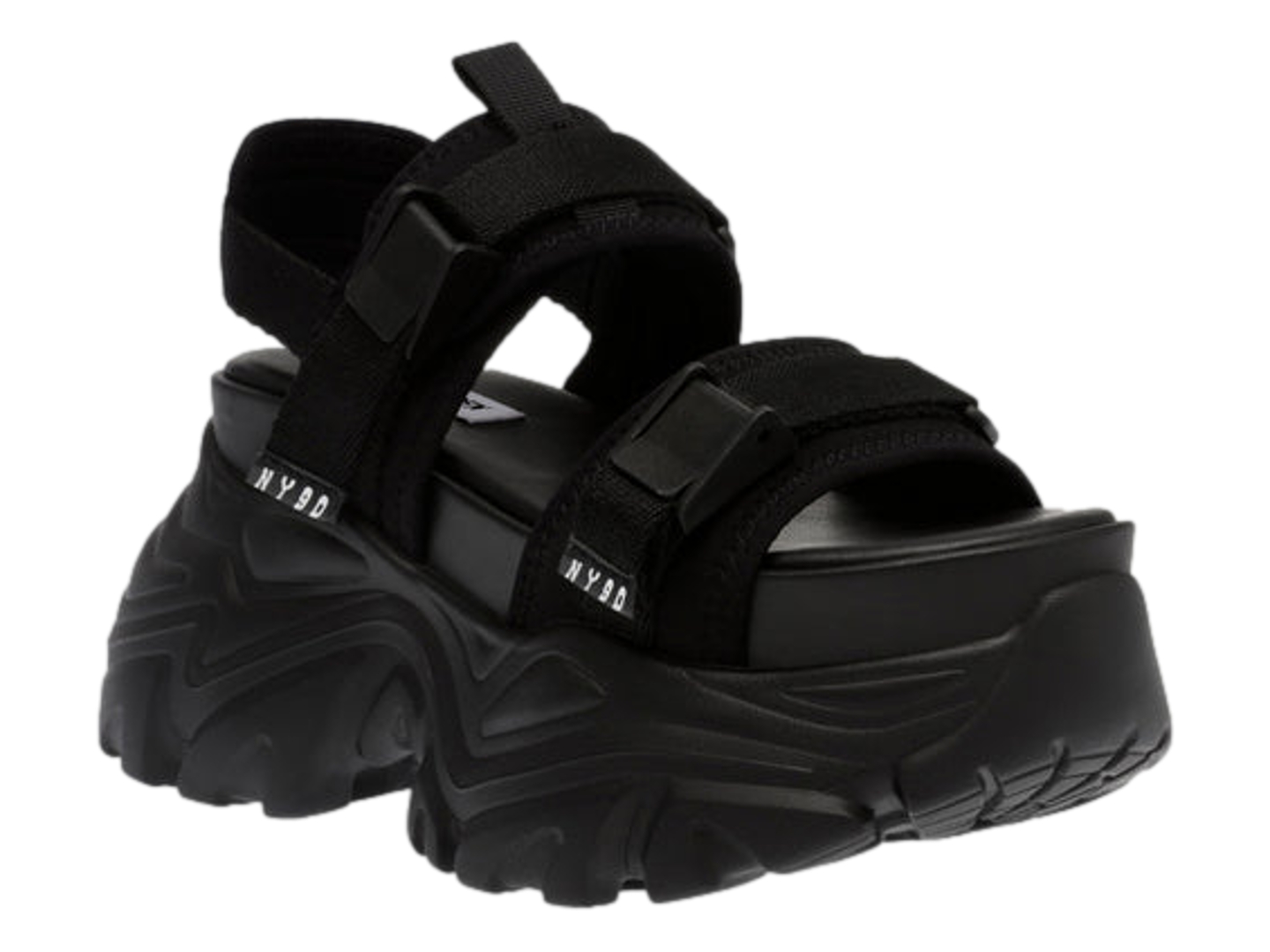 Steve Madden Sandalias Negras Plataforma Sandalias Steve Madden