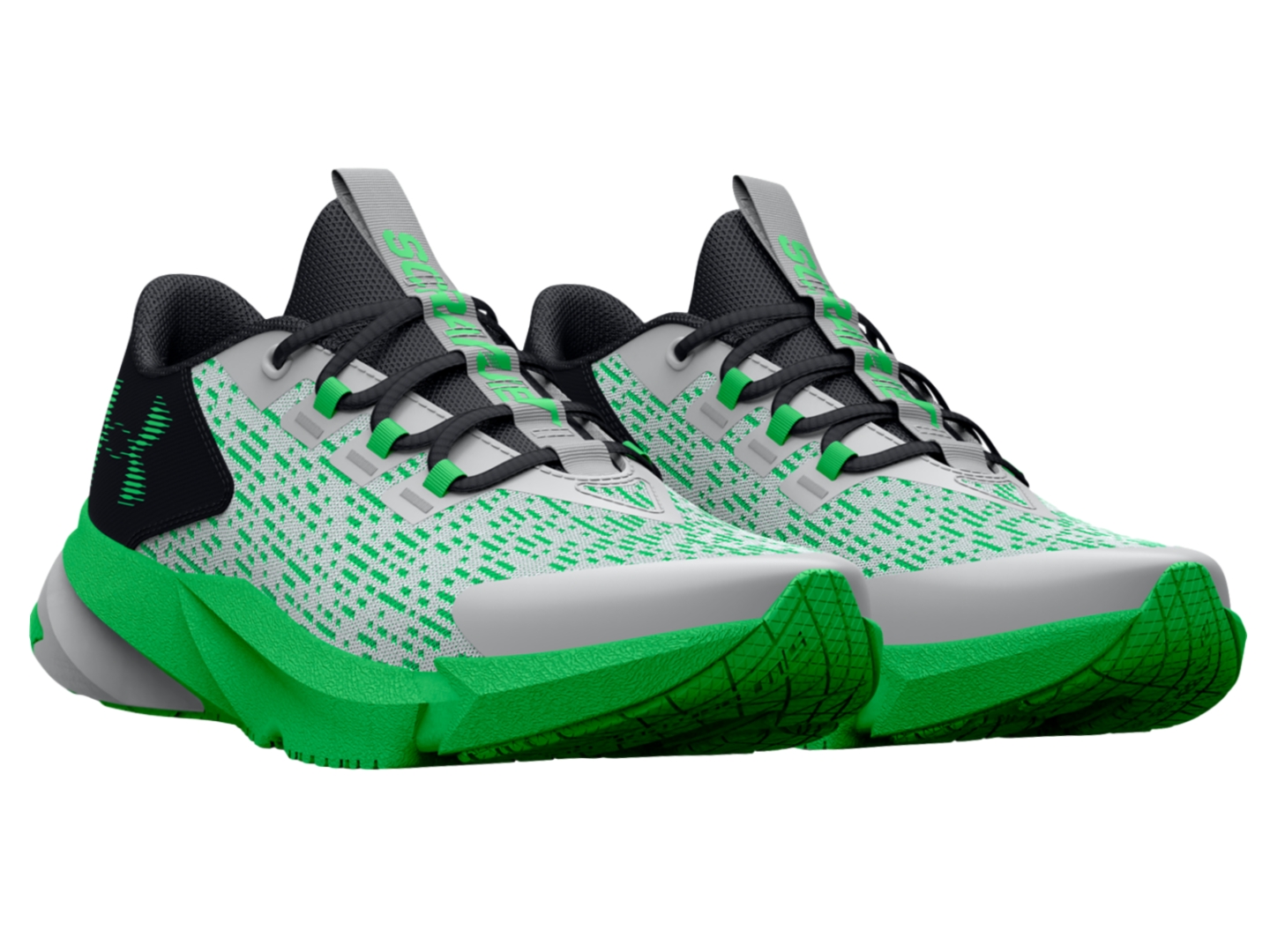 Basketball Zapatos Under Armour Blancos Verdes Tenis Zapatos Under