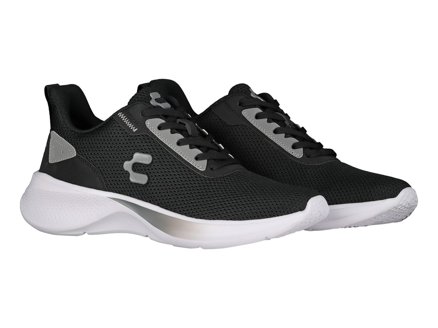 Tenis Casuales Mujer Charly Tenis Deportivo Agujeta Fresco Negro