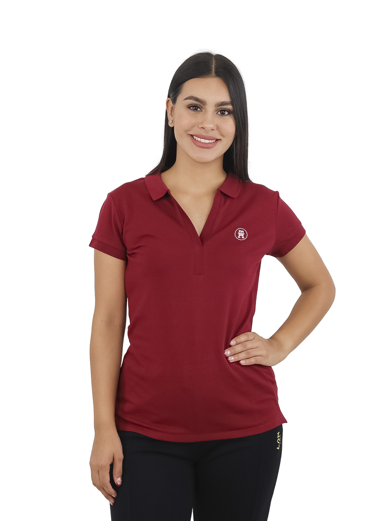 Marca Tommy Polos Tommy Para Mujer Playera Tommy Hilfiger Slim
