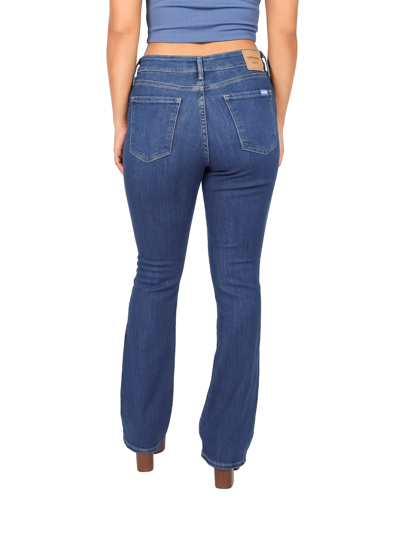 Denizen Jeans Color Petroleo Jeans Mid-Rise Boyfriend Plus Denizen