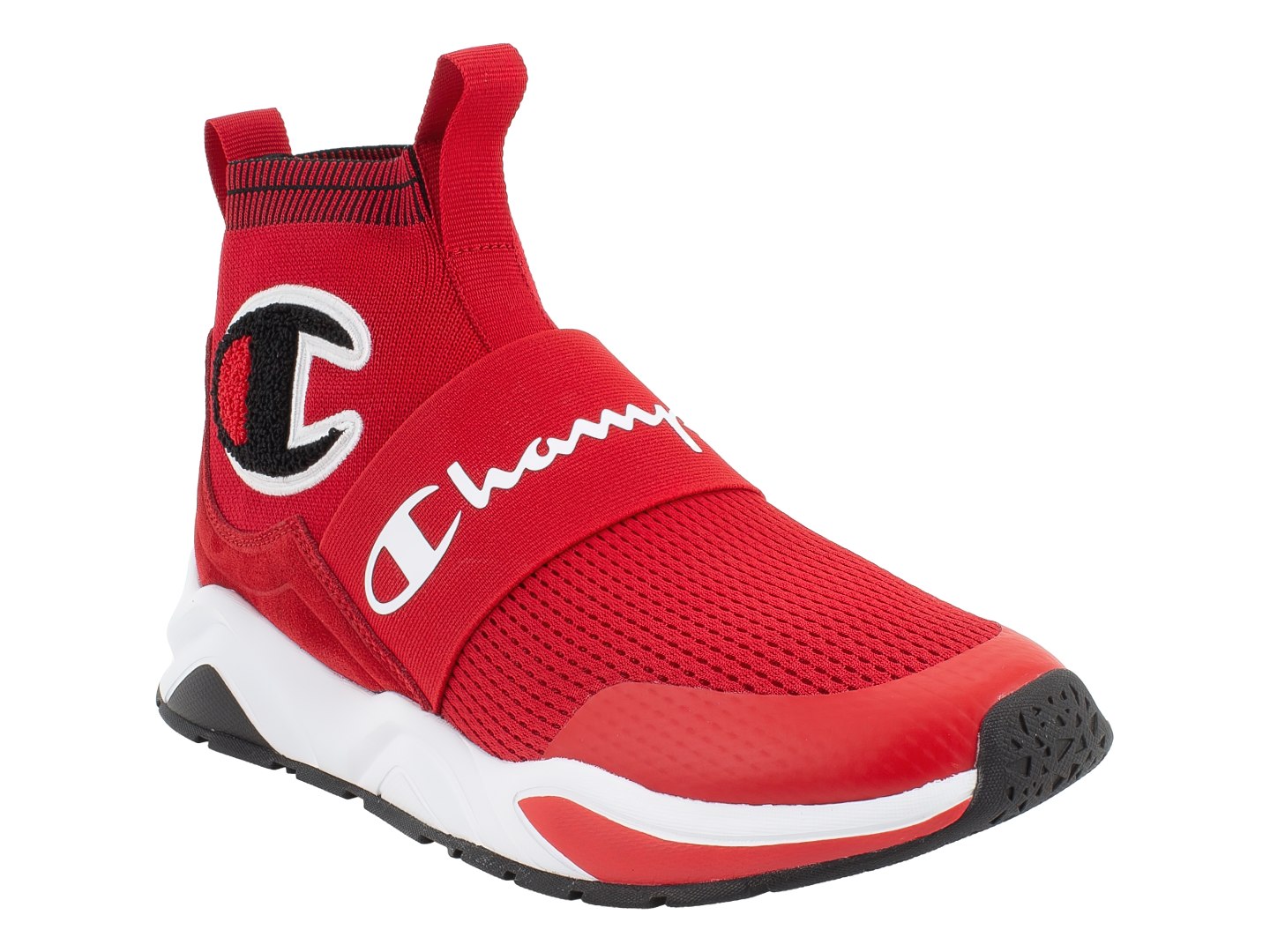 tenis champion mujer rojos