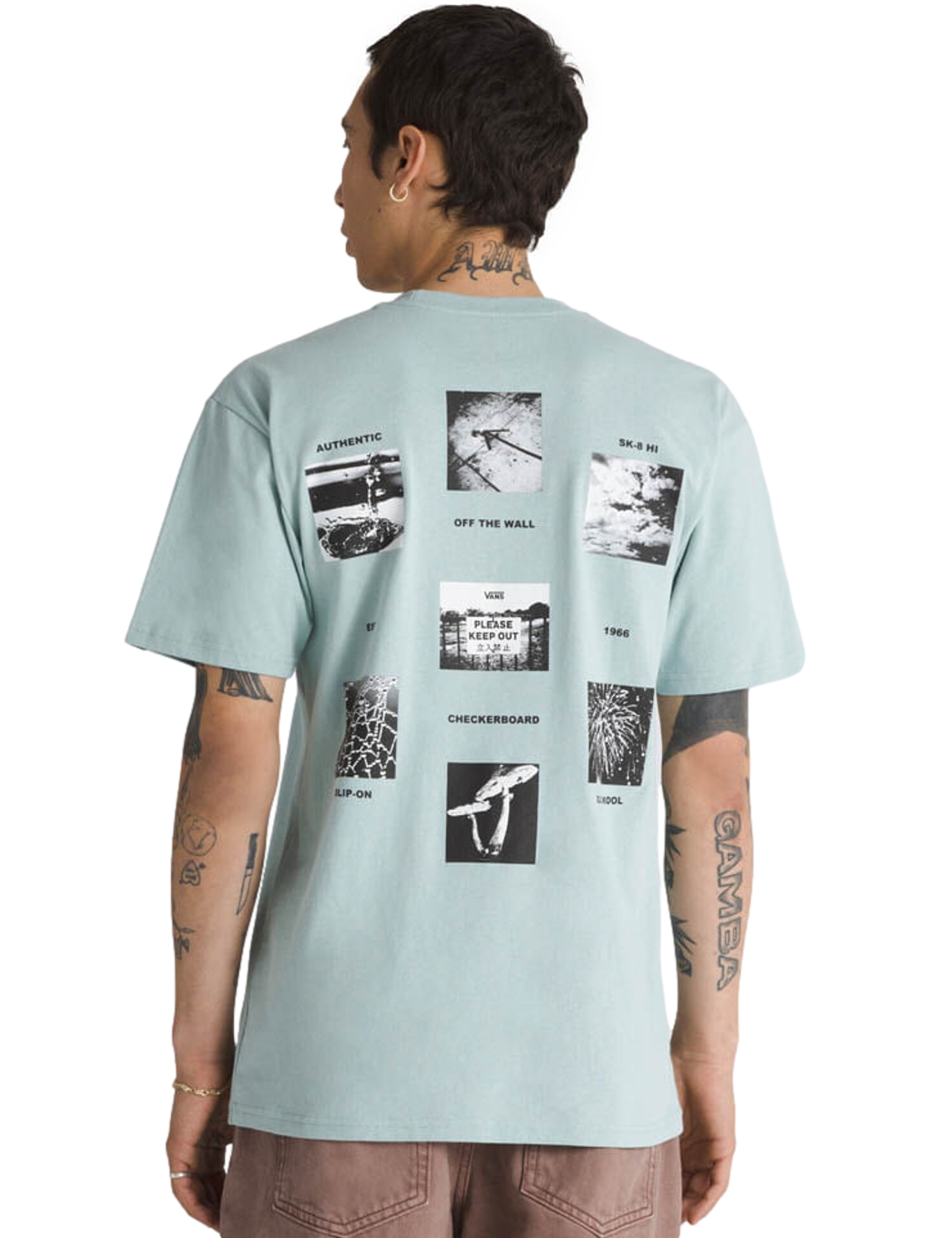 Vans Hfwm8i Gray Mist Bonzalez Ss S m l xl