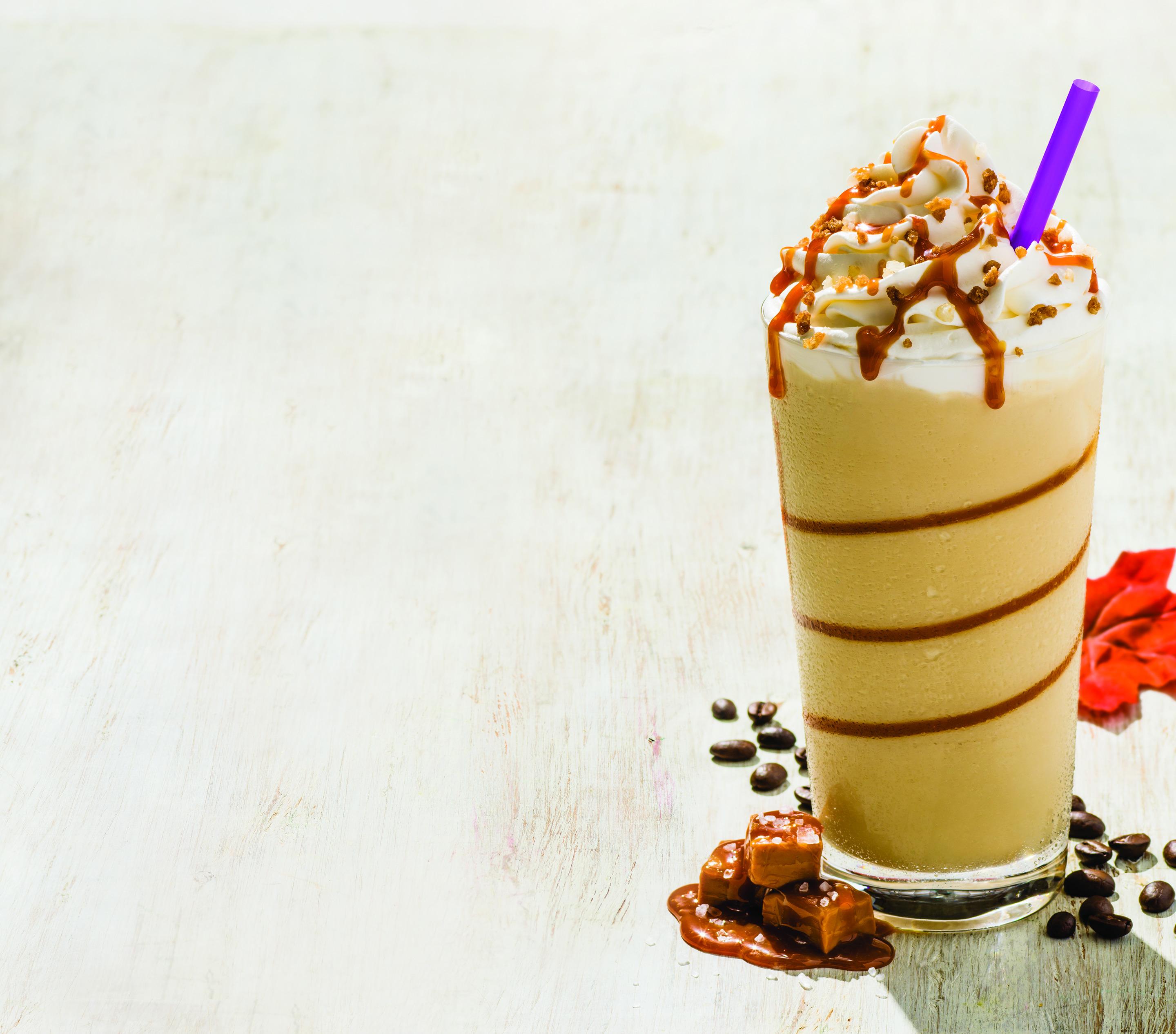 Salted Caramel Latte & Ice Blended® Salted Caramel Latte & Ice Blended®