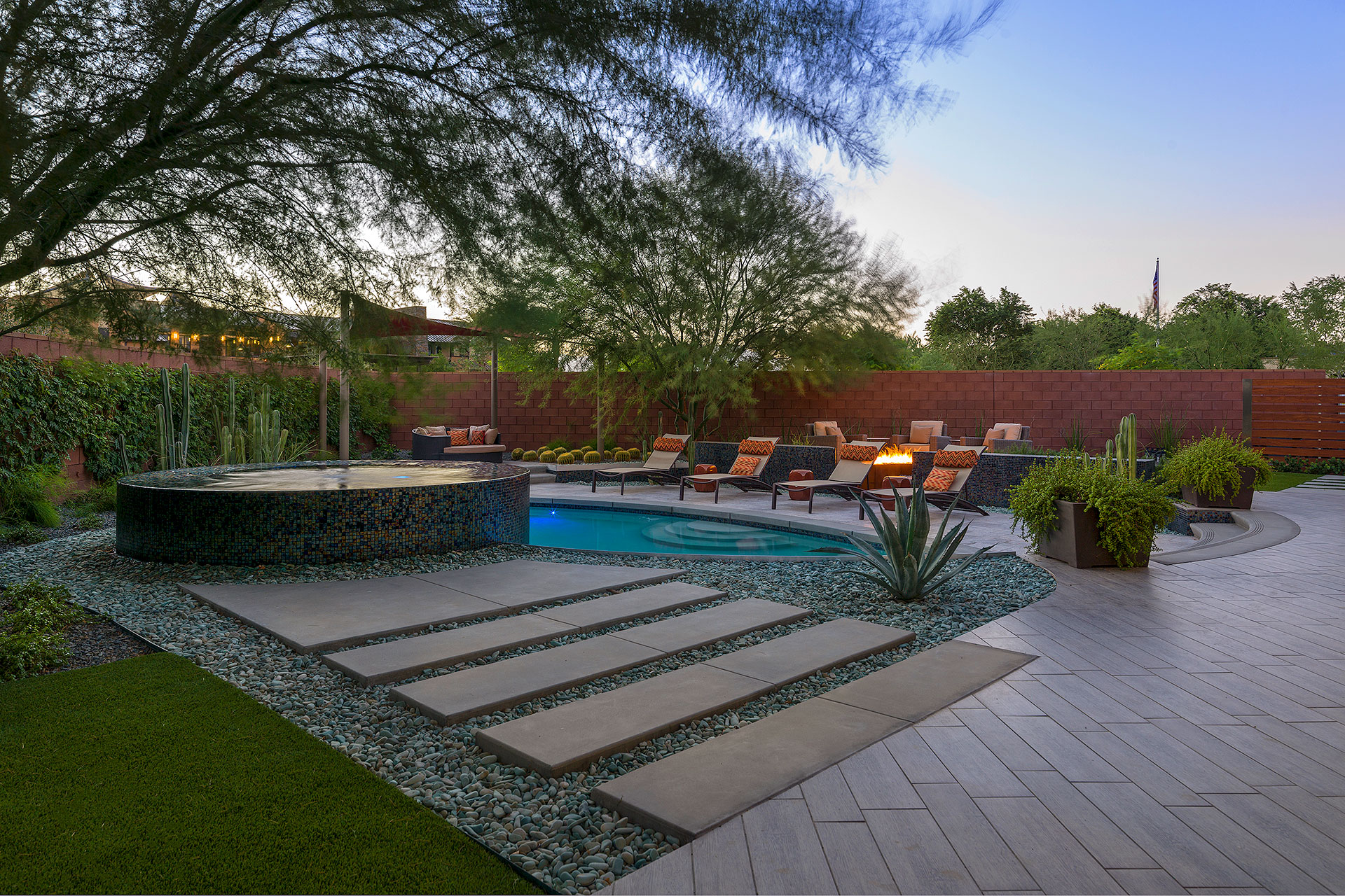 Empire Greens Resort Yard, Pool, Infinity Spa & Firepit | Photo 49