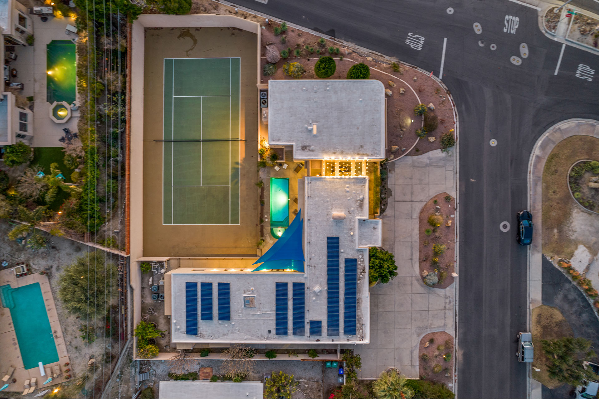 El Paseo Tennis Retreat 6 BR w/ Private Court | Photo 61
