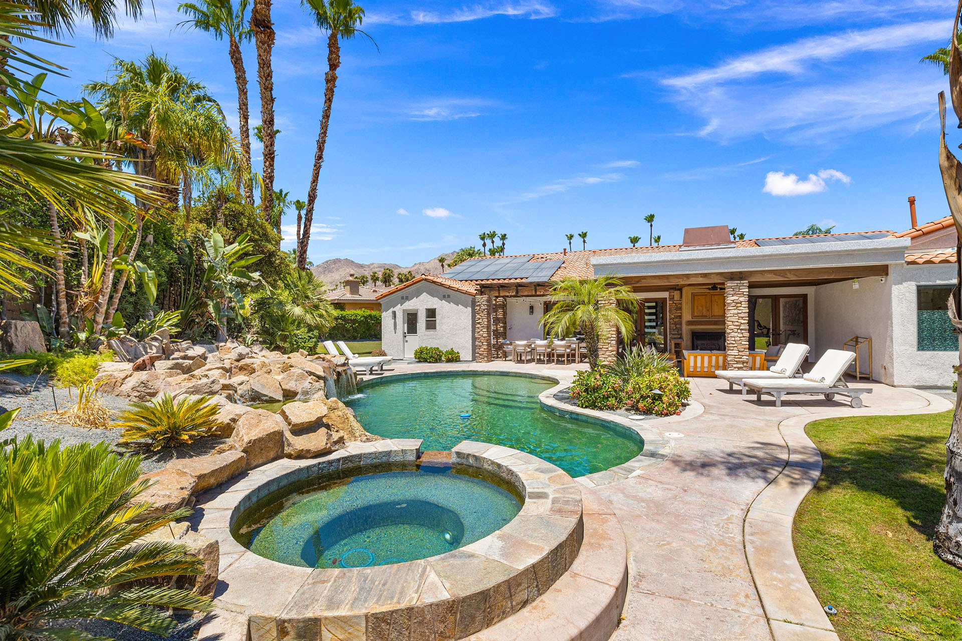 Waterfall Escape Half acre in South Palm Desert | Photo 50