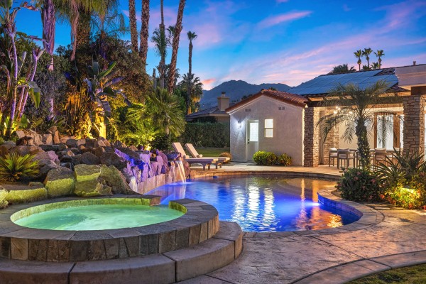 Waterfall Escape Half acre in South Palm Desert 4