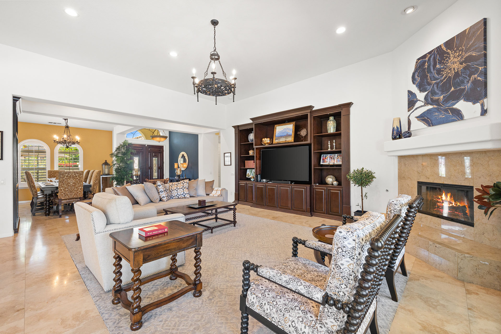 Palmetto 1/2 Acre Oasis with Pool & Mountain Views | Photo 23