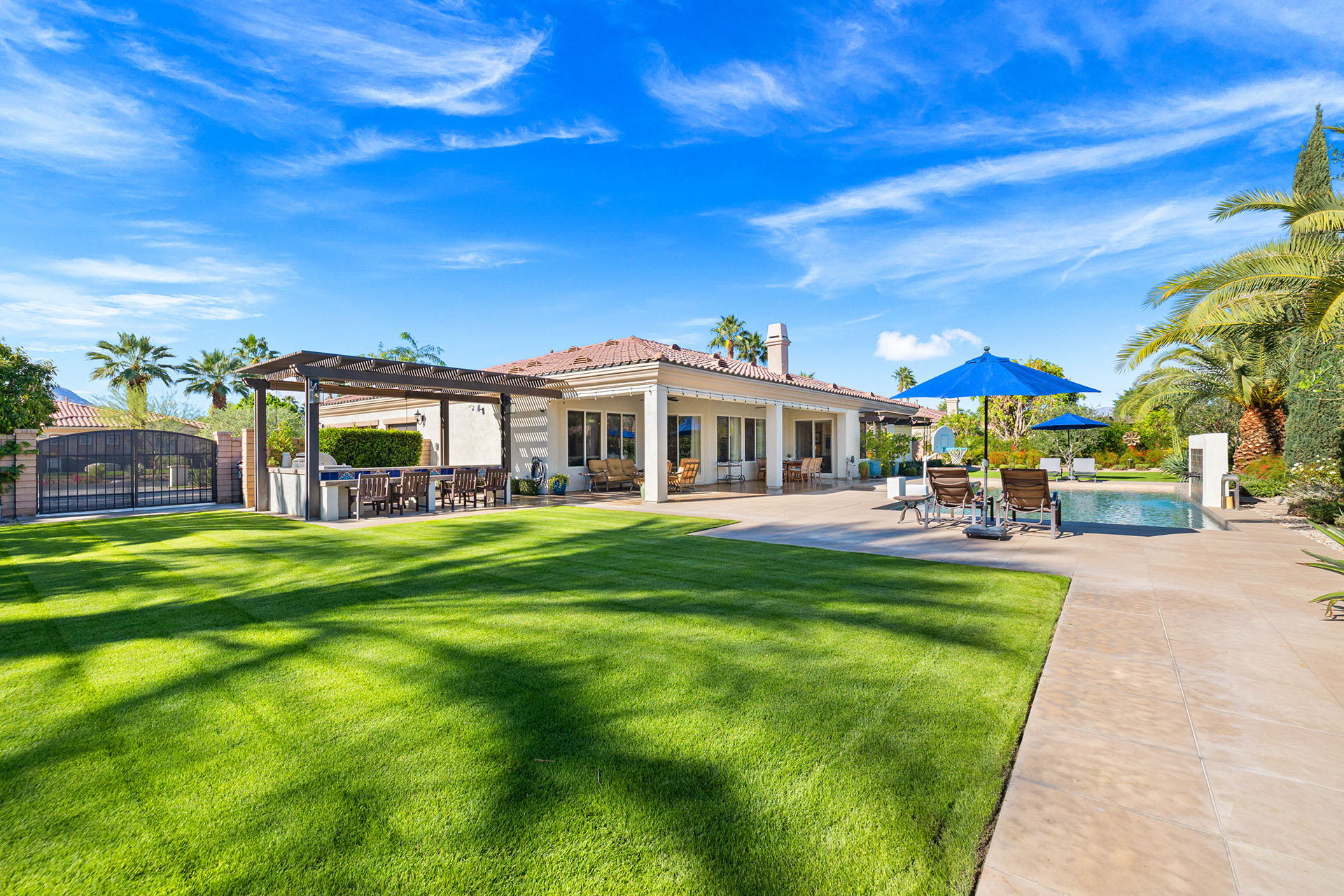 Palmetto 1/2 Acre Oasis with Pool & Mountain Views | Photo 77