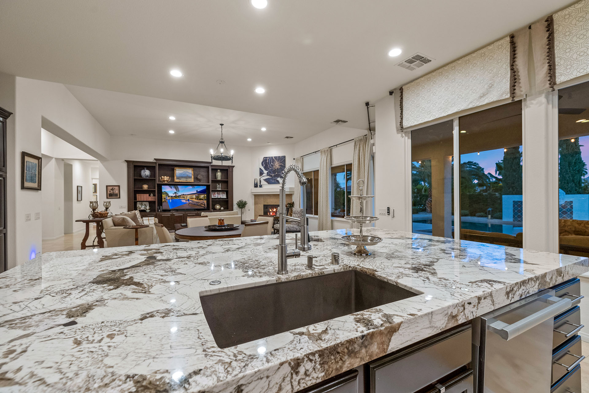 Palmetto 1/2 Acre Oasis with Pool & Mountain Views | Photo 37