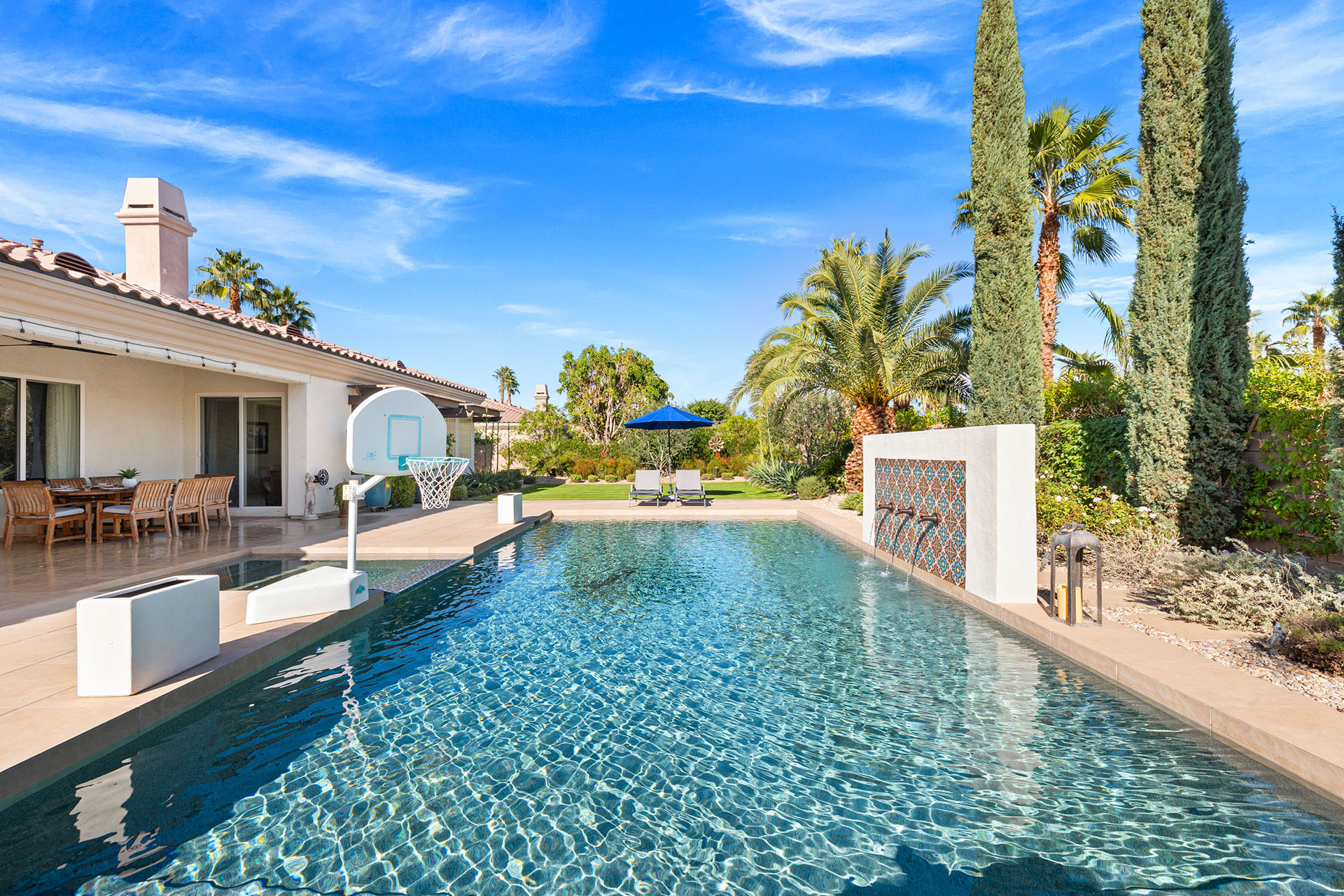 Palmetto 1/2 Acre Oasis with Pool & Mountain Views | Photo 76