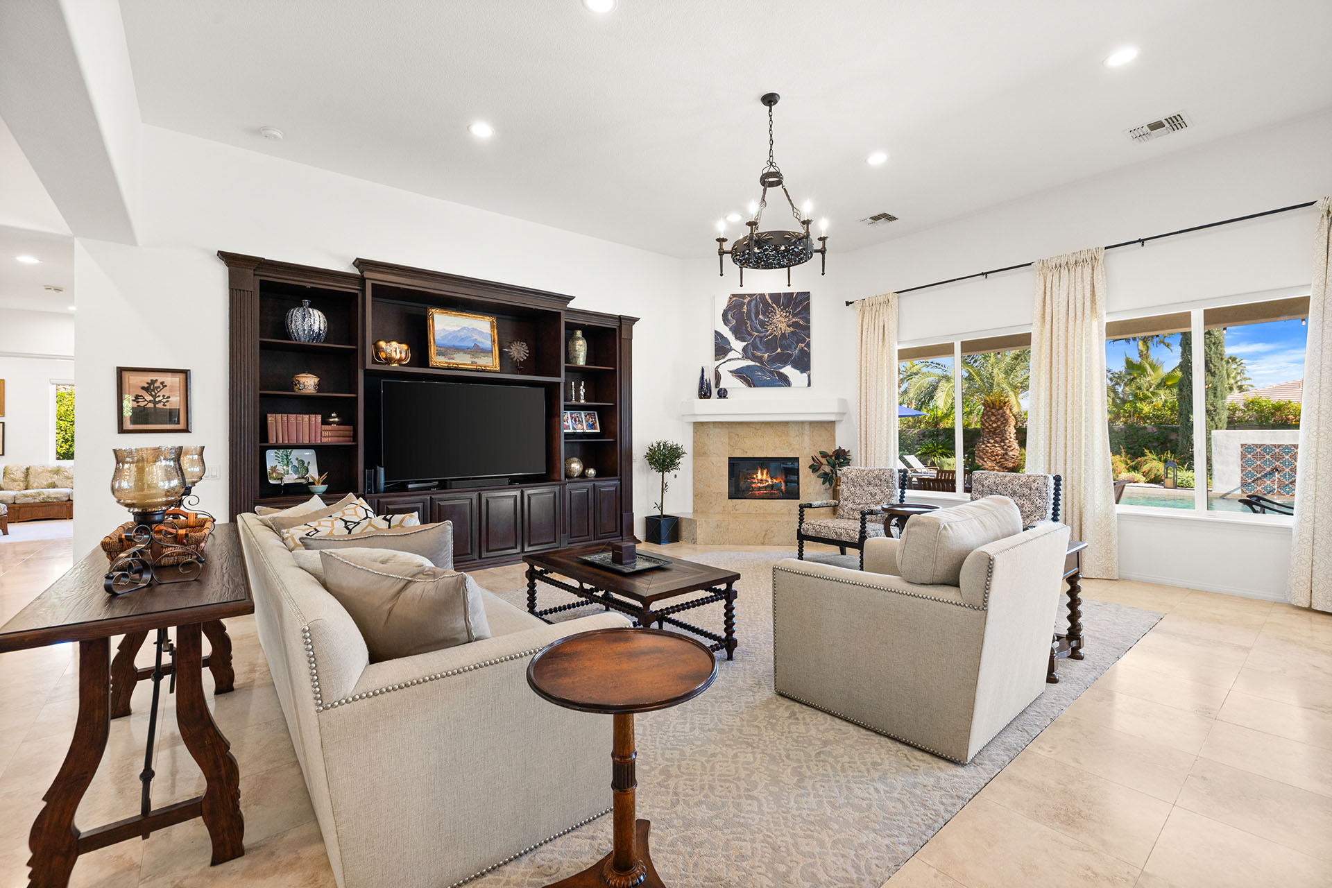 Palmetto 1/2 Acre Oasis with Pool & Mountain Views | Photo 25