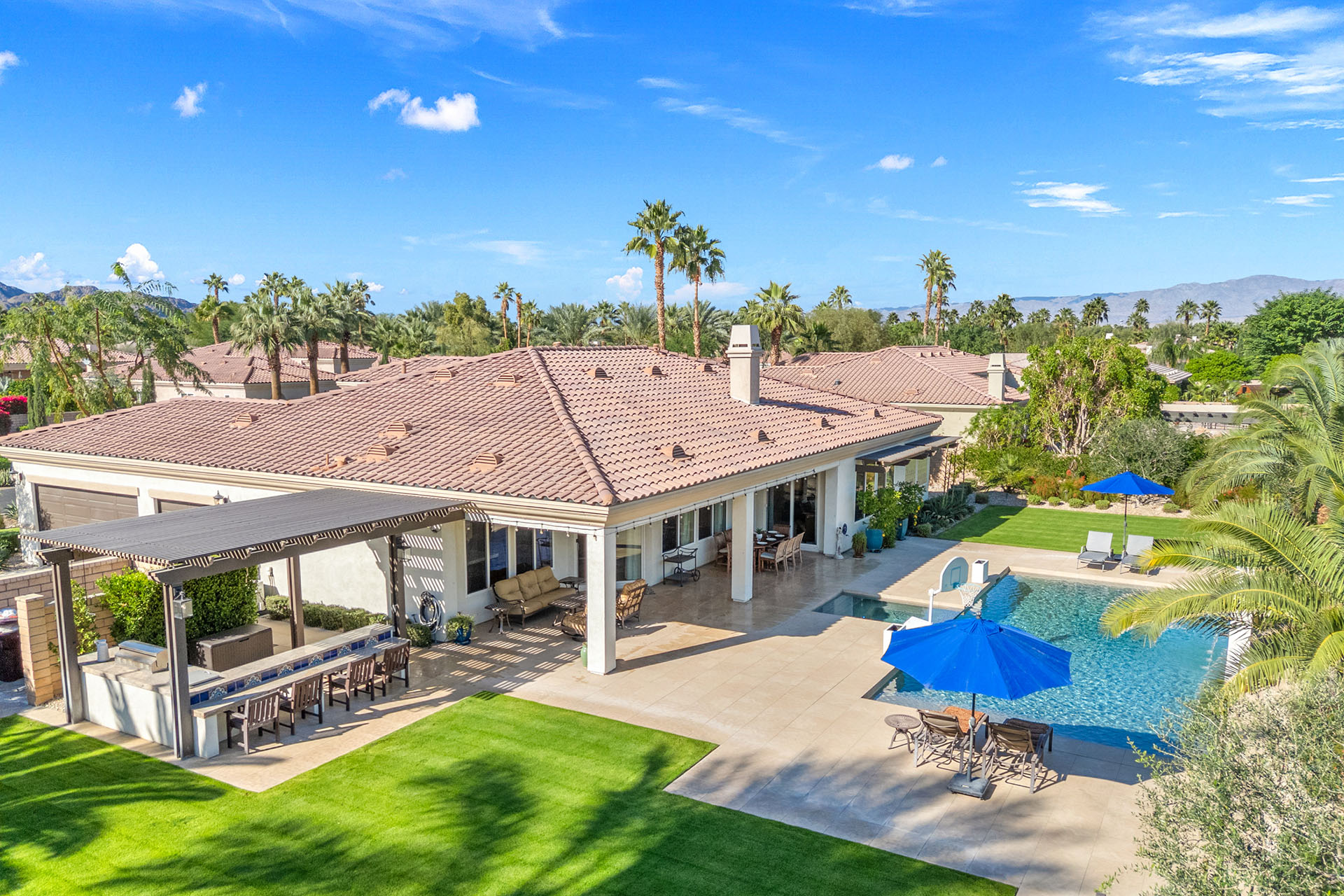 Palmetto 1/2 Acre Oasis with Pool & Mountain Views | Photo 64