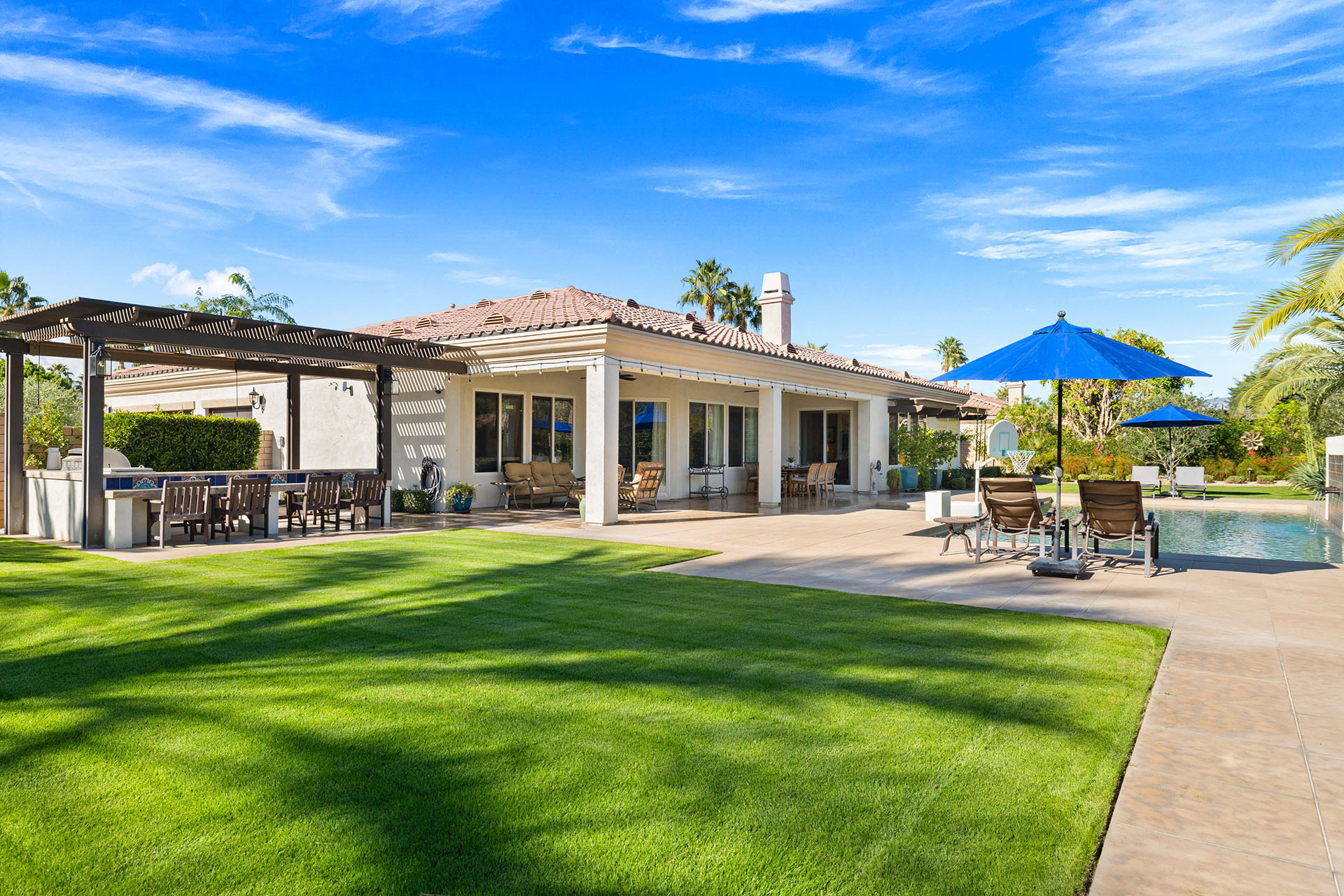 Palmetto 1/2 Acre Oasis with Pool & Mountain Views | Photo 79