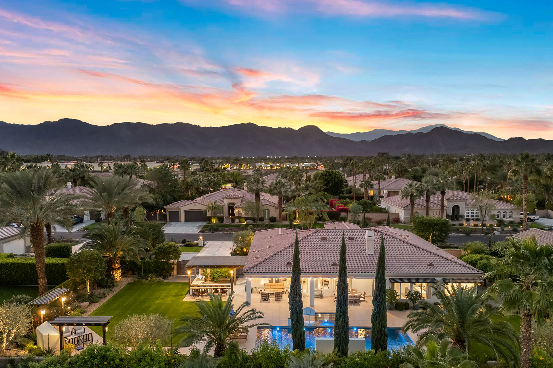 Palmetto 1/2 Acre Oasis with Pool & Mountain Views | Photo 14