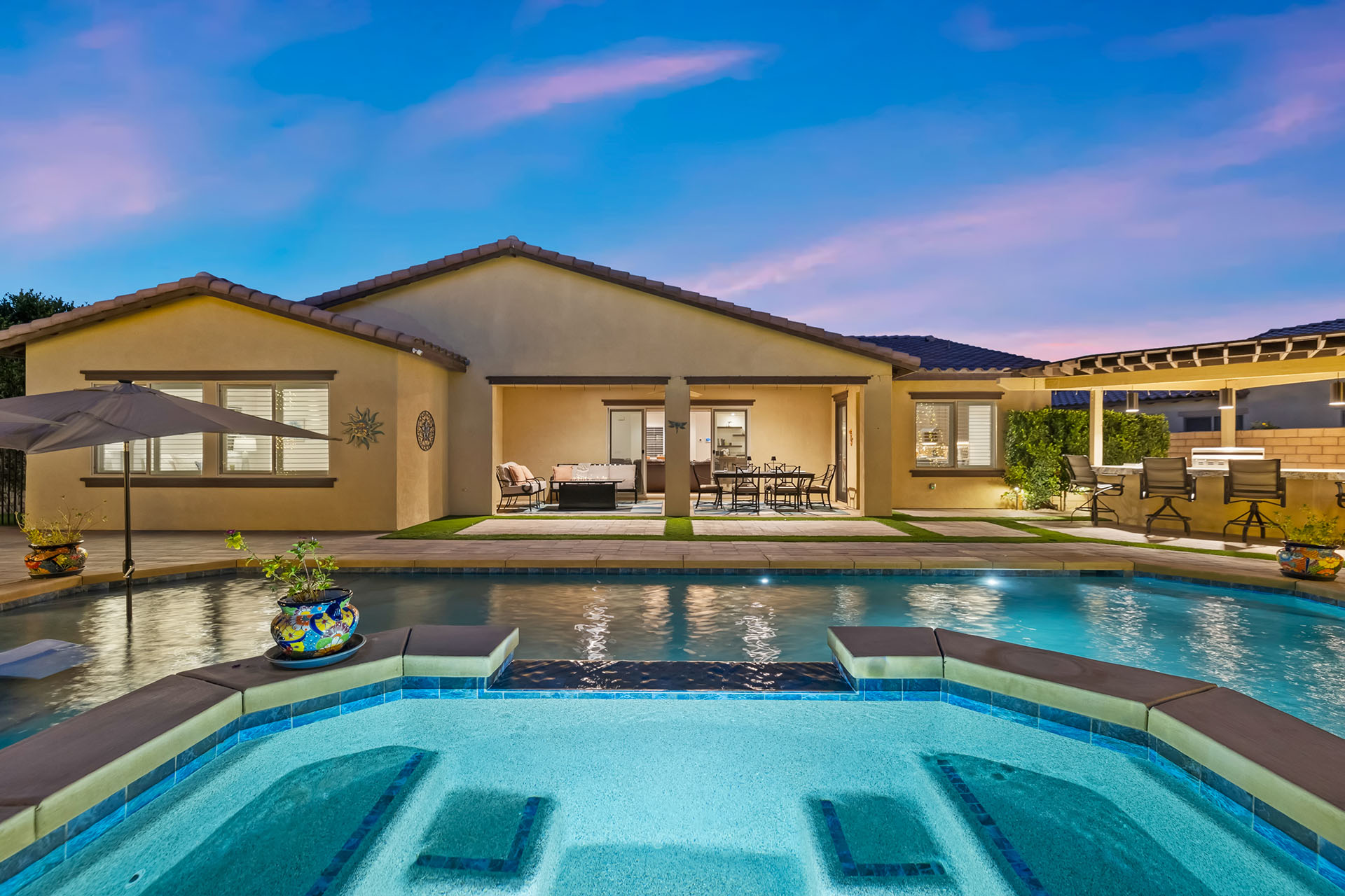 Mosaic 4 BR w/ pool, spa, fire pits! | Photo 53