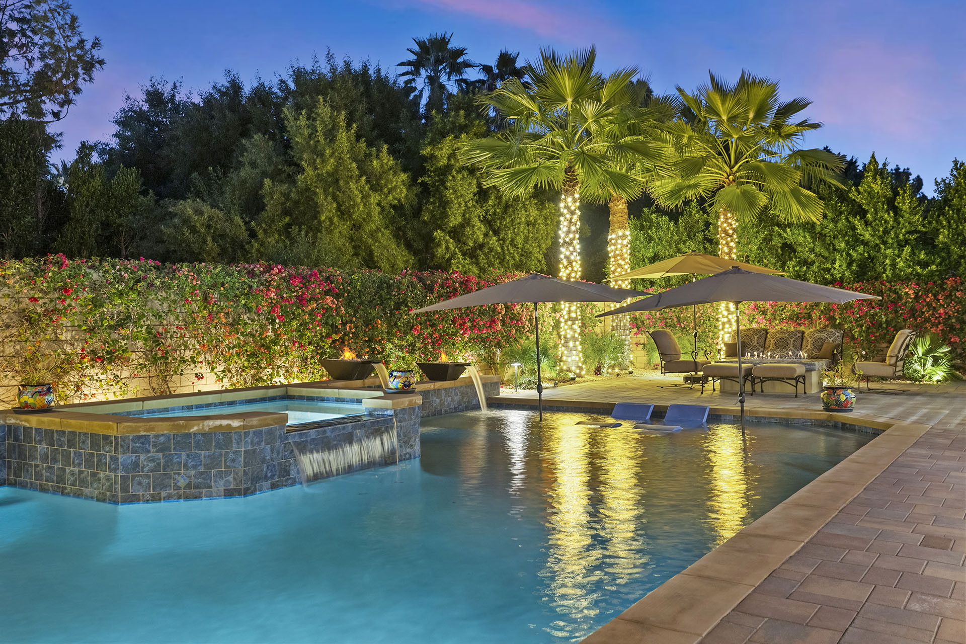 Mosaic 4 BR w/ pool, spa, fire pits! | Photo 73