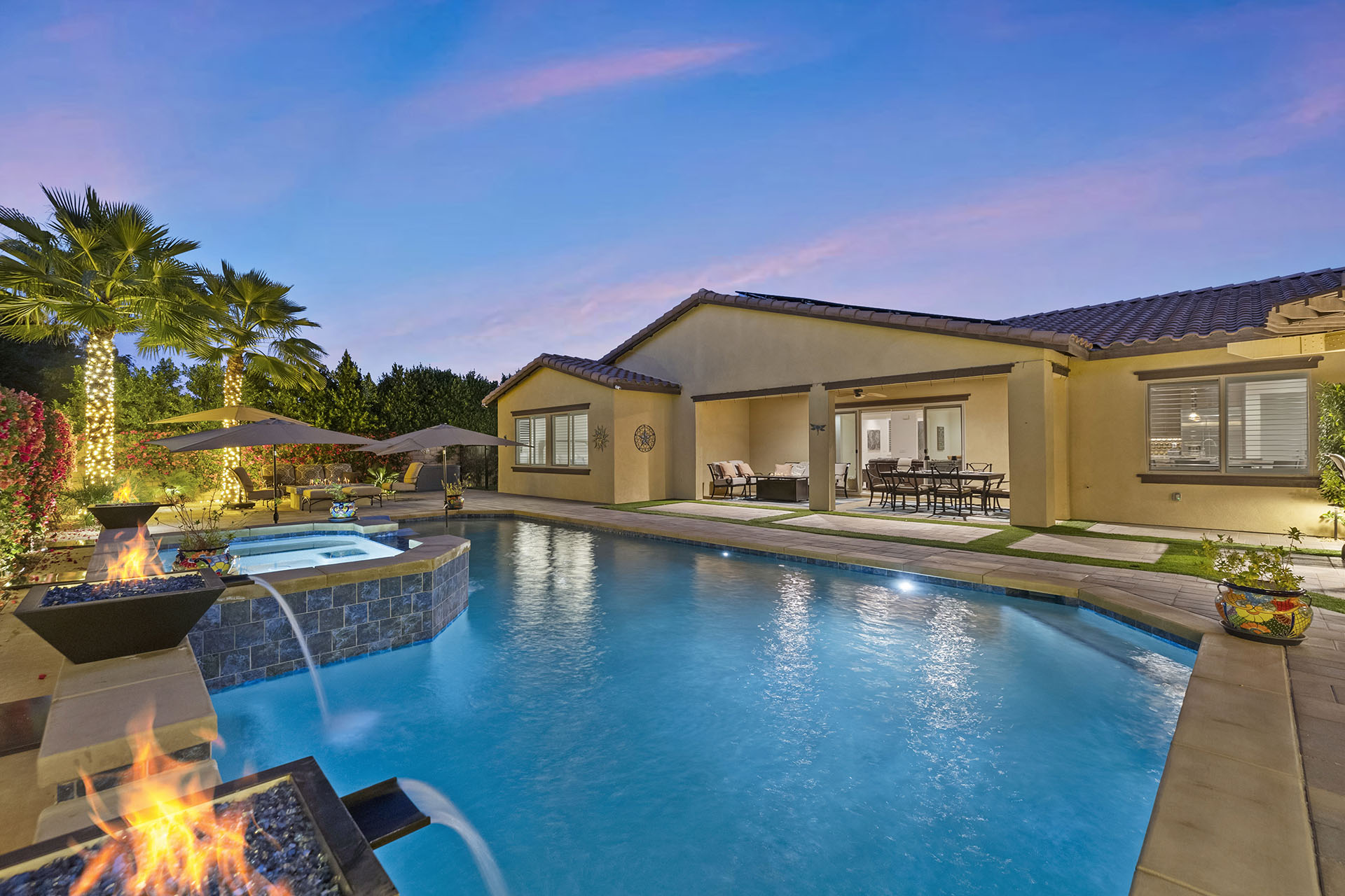 Mosaic 4 BR w/ pool, spa, fire pits! | Photo 50