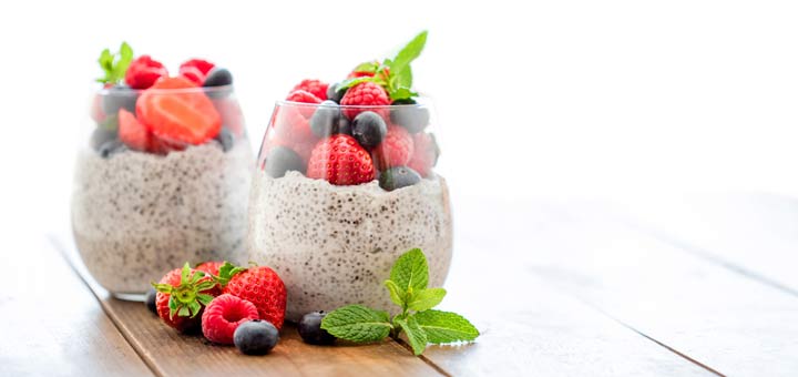 Muscle-building Chia Pudding