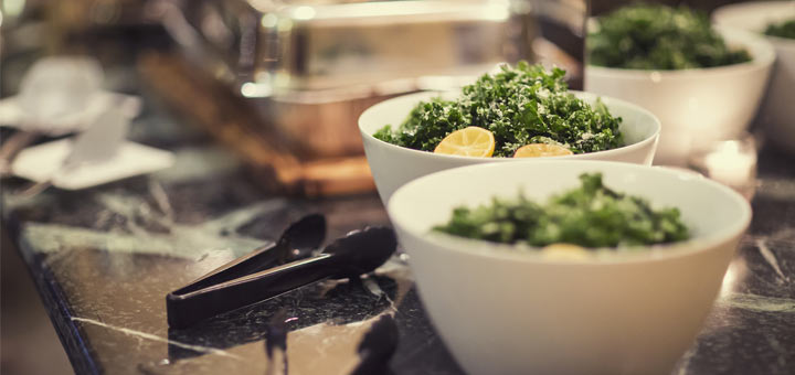 Wilted Kale Salad with a Creamy Chipotle Dressing