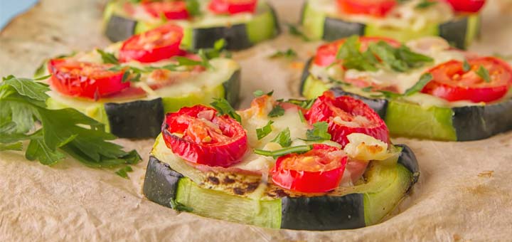 Zucchini Pizza Boats