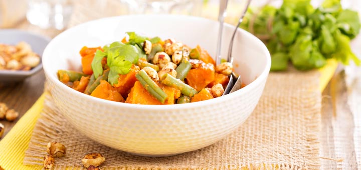 Sweet Potato Curry with Brown Rice