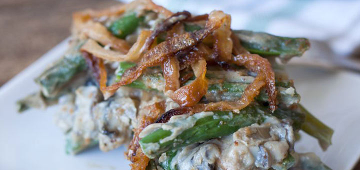 Green Bean Casserole That’s Vegan And Gluten Free!