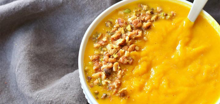Butternut Squash And Turmeric Soup Ready In 30 Minutes