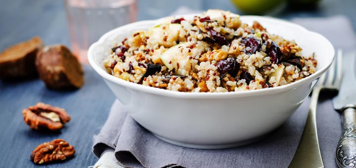 Butternut Squash And Cranberry Quinoa Salad