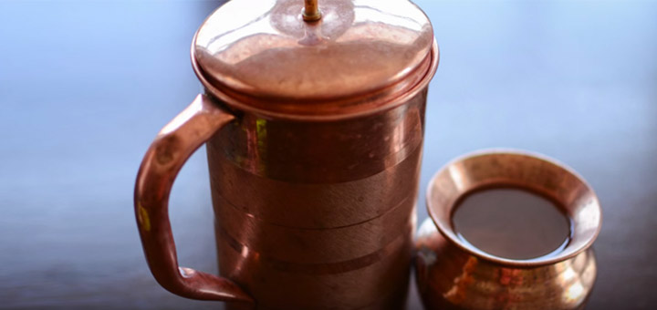 water-copper-vessel