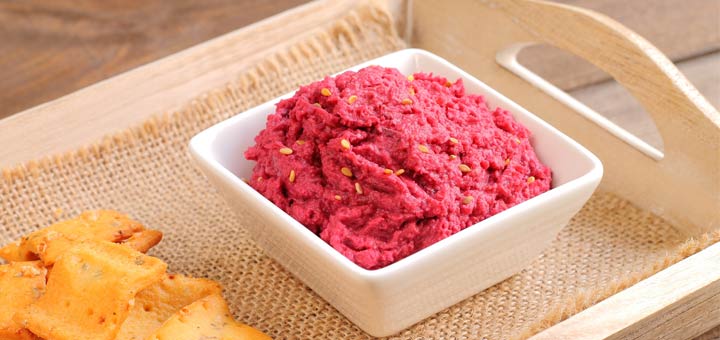 Spicy Cranberry Hummus For The Holidays