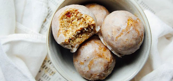 Vanilla Caramel Vegan Donut Holes (Gluten Free)