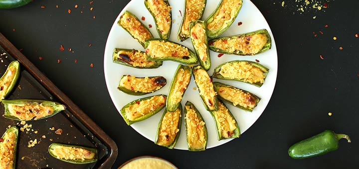 Vegan Jalapeño Poppers