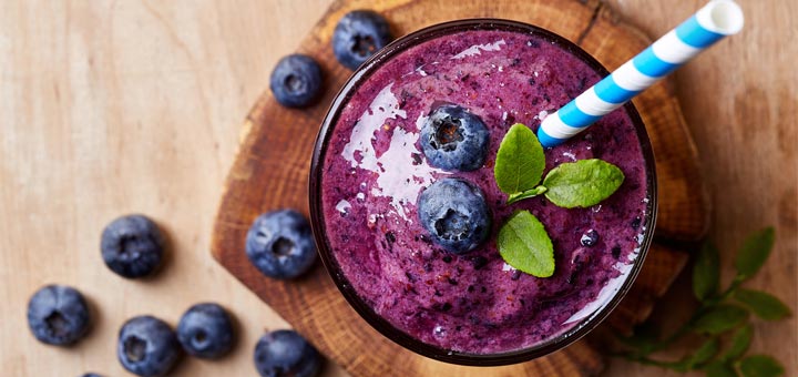 Heidelbeer-Smoothie "itemprop =" image "/></figure></p></div><div class=