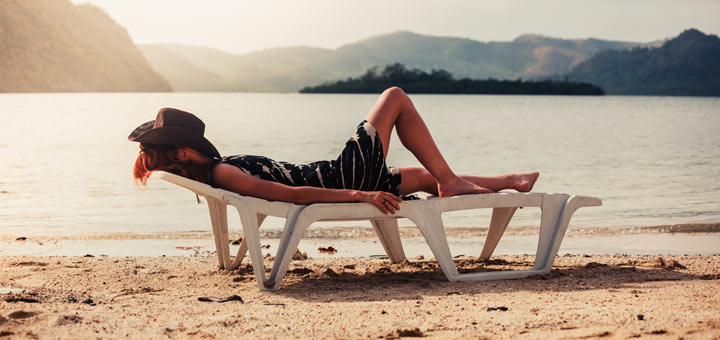 lounging-on-beach