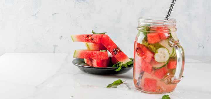Cool Down With This Watermelon Detox Water