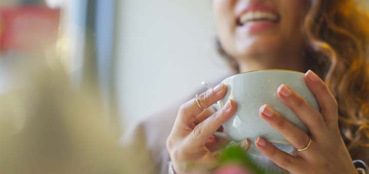 drinking-green-tea
