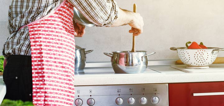making-soup