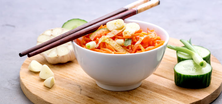 Taste The Heat In These Korean-Spiced Carrots