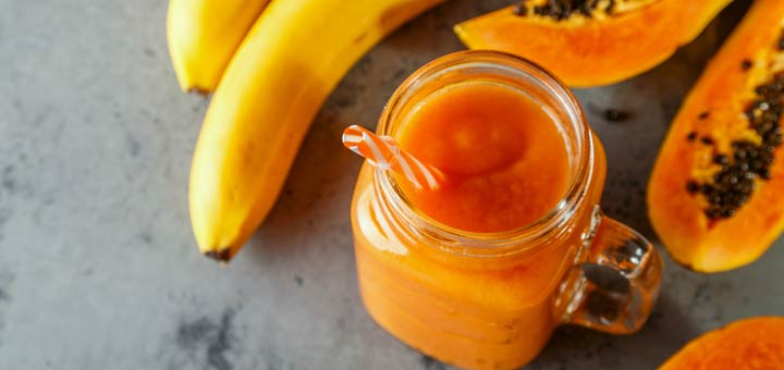 banana-papaya-smoothie