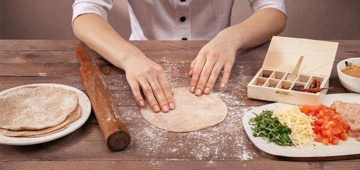 making-burrito